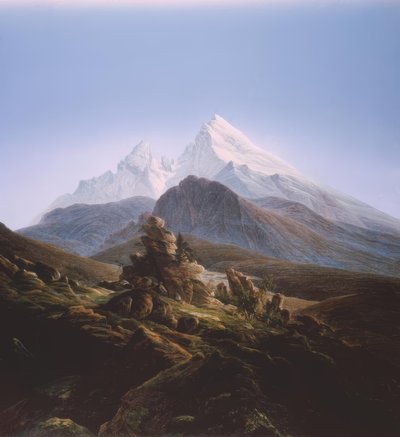 The Watzmann by Caspar David Friedrich